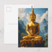 Siams goldene Seele Postkarte (Vorne/Hinten)
