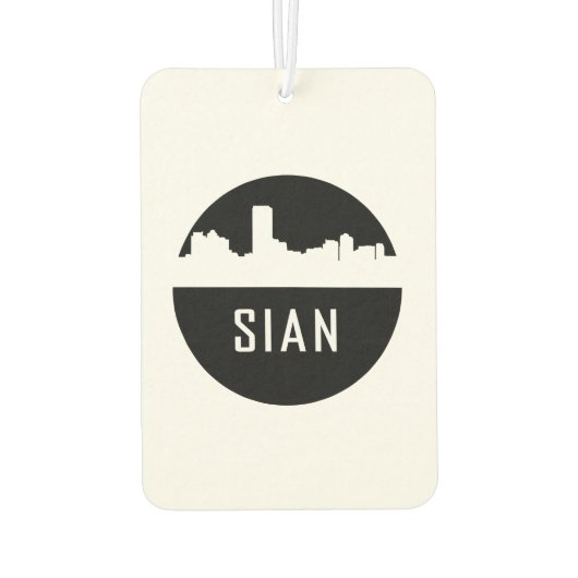 Sian Autolufterfrischer (Rückseite)