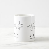 Sian-Peptidnamen-Tasse Kaffeetasse (Mittel)