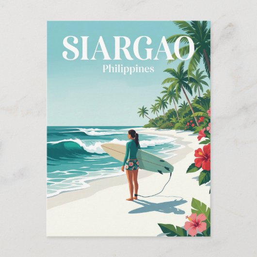 Siargao Philippines Postkarte (Vorderseite)