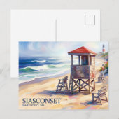 Siasconset Beach USA Postkarte (Vorne/Hinten)