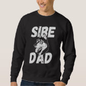 Sibe Dad Siberian Husky Sweatshirt (Vorderseite)