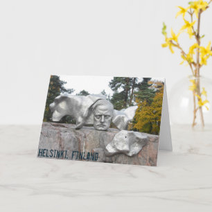 Sibelius-Denkmal, Helsinki, Finnland Karte