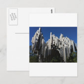 Sibelius-Denkmal Postkarte (Vorne/Hinten)