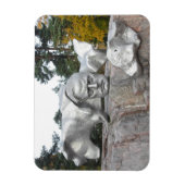 Sibelius monument, Helsinki, Finnland Magnet (Vertikal)