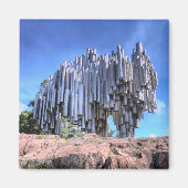 Sibelius Monument, Helsinki, Finnland Magnet (Vorne)