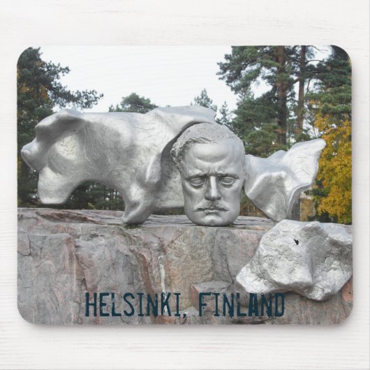 Sibelius monument, Helsinki, Finnland Mousepad (Vorne)