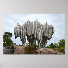 Sibelius Monument, Helsinki, Finnland Poster