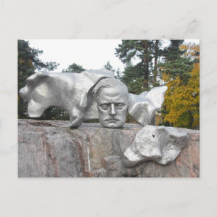 Sibelius monument, Helsinki, Finnland Postkarte