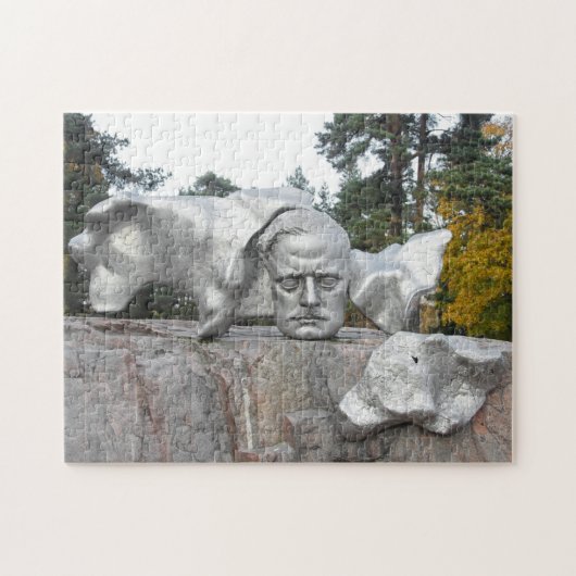 Sibelius monument, Helsinki, Finnland Puzzle (Horizontal)