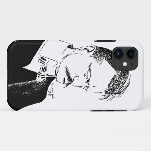 Sibelius: Sketch von Albert Engström (1904) Case-M Case-Mate iPhone Hülle (Rückseite (Horizontal))