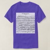 Sibelius Violinkonzert T-Shirt (Design vorne)
