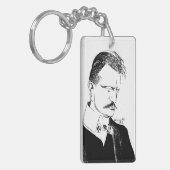 Sibelius: Zeichnung von Albert Engström (1904) Key Schlüsselanhänger (Vorderseite links)