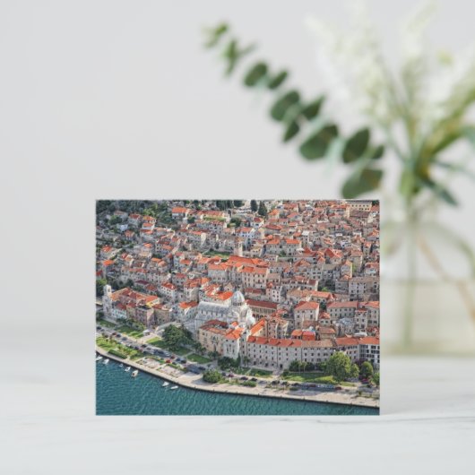 Sibenik Postkarte (Stehend Vorderseite)