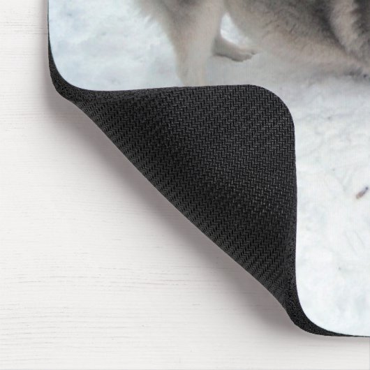 Siberian Huskies - Mousepad (Ecke)