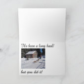 Siberian Husky Abschluss Card Karte (Innenseite)