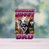 Siberian Husky Acrylschild (Neutral)