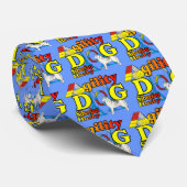 Siberian Husky Agility Krawatte (Gerollt)