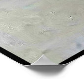 Siberian Husky Art Poster (Ecke)