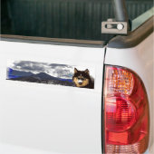 Siberian Husky Autoaufkleber (Auf Lkw)