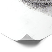 Siberian Husky Best Mama Poster (Ecke)