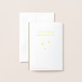 Siberian Husky Card / Alaskan Malamute Card Leere Folienkarte (Rückseite mit Umschlag)