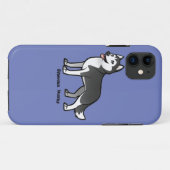 Siberian Husky Case-Mate iPhone Hülle (Rückseite (Horizontal))