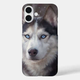 Siberian Husky iPhone 16 Plus Hülle
