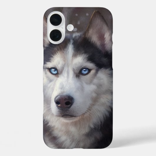 Siberian Husky Case-Mate iPhone Hülle (Rückseite)