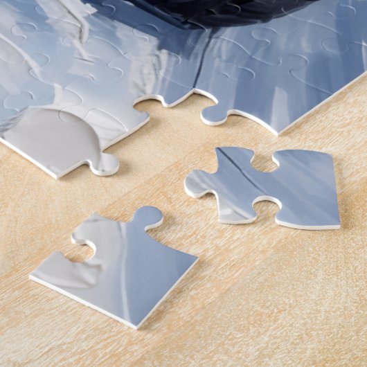 Siberian Husky Christmas Red Truck Holiday Puzzle (Seite)