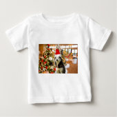 Siberian Husky Christmas Tree T-Shirts Tshirt (Vorderseite)