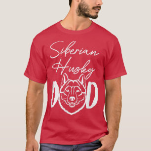 Siberian Husky Dad Husky Daddy Daddy Husky Owner H T-Shirt