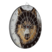 Siberian Husky Dartscheibe (Vorderseite Links)
