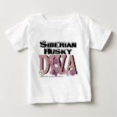 Siberian Husky DIVA Baby T-shirt (Vorderseite)