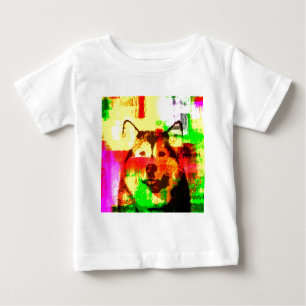 Siberian Husky Dog Art Baby T-shirt