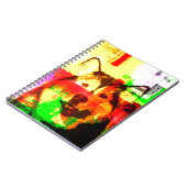 Siberian Husky Dog Art Notizblock (Linke Seite)