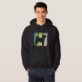 Siberian Husky Dog Breed Hoodie (Vorne ganz)