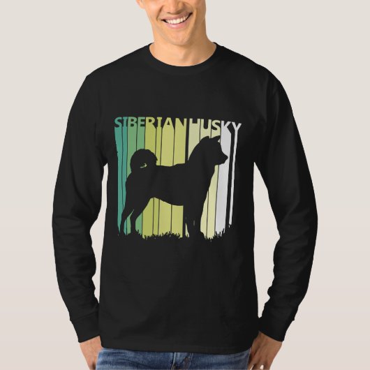 Siberian Husky Dog Breed T-Shirt (Vorderseite)