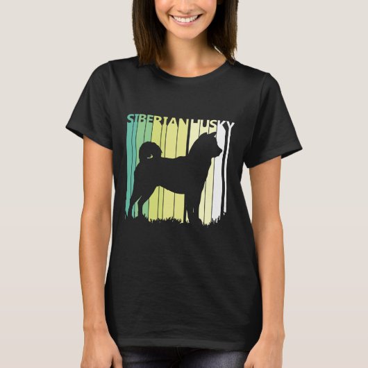 Siberian Husky Dog Breed T-Shirt (Vorderseite)
