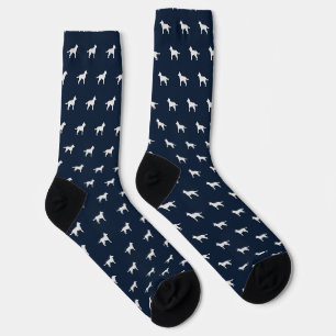 Siberian Husky Dog Breeds Pattern Socken
