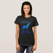 Siberian Husky Dog Howling Wolf T-Shirt (Vorne ganz)