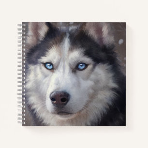 Siberian Husky Dog Notizblock