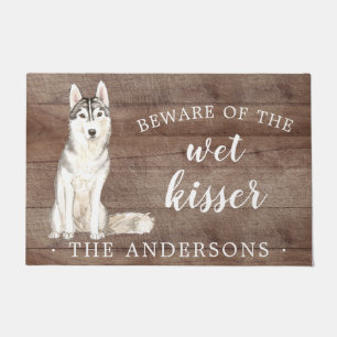 Siberian Husky.Dog Personalisiert Dog Mat Fußmatte
