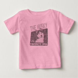 Siberian Husky Dog Pet Baby T-shirt
