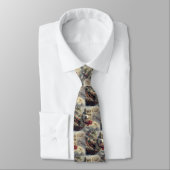 Siberian Husky Dog Weihnachtsfest Krawatte (Gebunden)