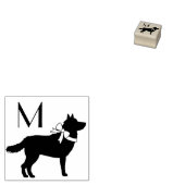 Siberian Husky Doppy Puppy Malamut Gummistempel (Stempel)