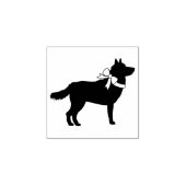 Siberian Husky Doppy Puppy Malamut Gummistempel (Prägung)