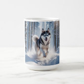 Siberian Husky Elegante Tasse (Mittel)