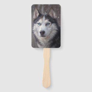 Siberian Husky Fächer