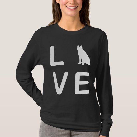 Siberian Husky-Geschenk T-Shirt (Vorderseite)